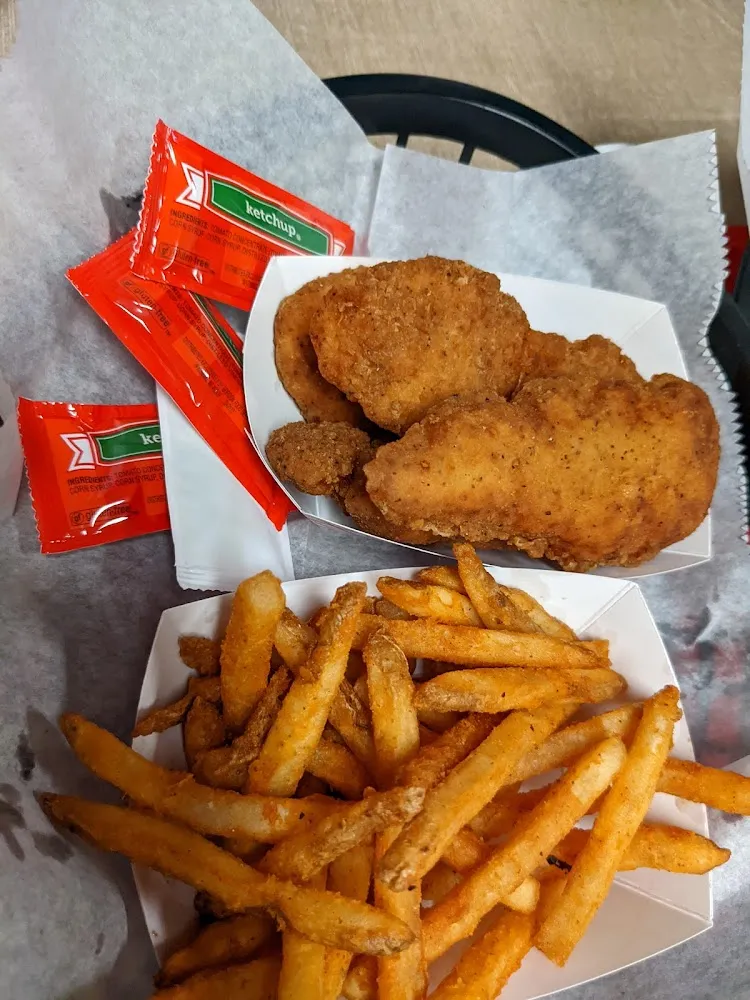 Chicken Strips with Fries