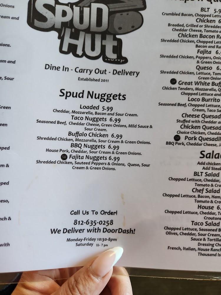 Spud Hut Menu image 4